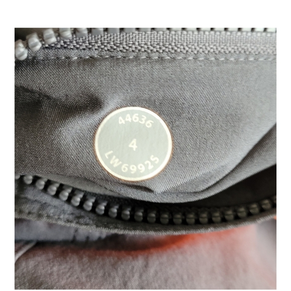 Lululemon Step Lively Crop Pants Orange and Gray - Picture 9 of 16